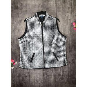Karen Scott Women's Puffer Vest Plus Size